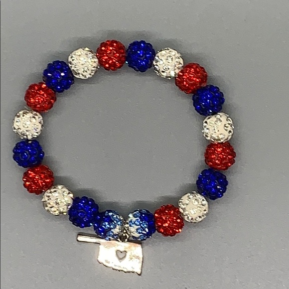 Oklahoma, USA Limited Edition Rustic Cuff Bracelet - Picture 1 of 3